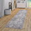 NAAR MARFI Collection 2X8 Grey/Multi/Abstract Non-Shedding Living Room Bedroom Dining Home Office Stylish and Stain Resistant Area Rug B189P183510