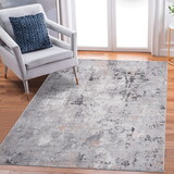 NAAR MARFI Collection 5X7 Grey/Multi/Abstract Non-Shedding Living Room Bedroom Dining Home Office Stylish and Stain Resistant Area Rug B189P183511