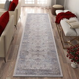 NAAR PAYAS Collection 2X8 Brown/Beige /Traditional Non-Shedding Living Room Bedroom Dining Home Office Stylish and Stain Resistant Area Rug B189P183536