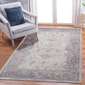 NAAR PAYAS Collection 5X7 Brown/Beige /Traditional Non-Shedding Living Room Bedroom Dining Home Office Stylish and Stain Resistant Area Rug B189P183537