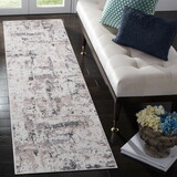 NAAR PAYAS Collection 2X8 Cream/Brown /Abstract Non-Shedding Living Room Bedroom Dining Home Office Stylish and Stain Resistant Area Rug B189P183546