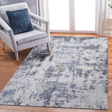 6X9 Grey/Denim /Abstract Non-Shedding Living Room Bedroom Dining Home Office Stylish and Stain Resistant Area Rug B189P183550