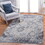 NAAR PAYAS Collection 5X7 Grey/Blue /Traditional Non-Shedding Living Room Bedroom Dining Home Office Stylish and Stain Resistant Area Rug B189P183561
