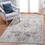 NAAR PAYAS Collection 6X9 Cream/Beige /Medallion Non-Shedding Living Room Bedroom Dining Home Office Stylish and Stain Resistant Area Rug B189P183567