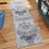 NAAR PAYAS Collection 2X8 Cream/Blue /Medallion Non-Shedding Living Room Bedroom Dining Home Office Stylish and Stain Resistant Area Rug B189P183570