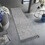 NAAR Guros Collection 2X8 Grey/White /Geometric Indoor/Outdoor Area Rug B189P183584