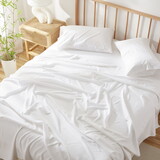 Sleeptone Basics Premium Bamboo Sheet Set - Queen - White P-B190P187293