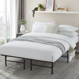 Sleeptone Basics Foldable Metal Platform Storage Bed Frame - CalKing B190P187310