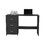 Azalea 3 Drawers Writing Desk, Black B200132907