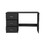 Azalea 3 Drawers Writing Desk, Black B200132907