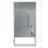 Mariana Medicine Cabinet, One External Shelf, Single Door Mirror Two Internal Shelves -White B20091947