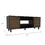 Kaia TV Stand for TV&#180;s up 55", Four Shelves, Three Shelves -Black / Pine B20092087