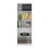 Vinton 4-Tier Bookcase with Modern Storage for Books and Decor, White B200P167418