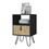 Kimball Nightstand, Ample Storage Design with Hairpin Legs, Drawer an Open Shelf B200P176119