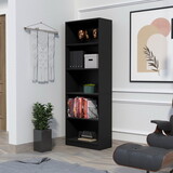 Sutton 4 Shelves Bookcase with Modern Storage Shelves B200P176161