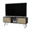 Kimball Hairpin Legs TV Rack, Media Unit with 2 Doors and Open Shelves B200P176179