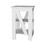 Taylor 3-Tier End Table/Nightstand, Side Table for Small Space, White B200P199749