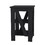 Taylor 3-Tier End Table/Nightstand, Side Table for Small Space, Black B200P199750