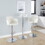 Clear Adjustable Contemporary Bar Table by LumiSource B202P223292