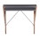 Archer Contemporary Desk in Walnut Wood with Grey Wood Top by LumiSource B202P223955