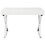 Luster Contemporary Desk in White by LumiSource B202P223972