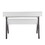 Wishbone Contemporary Desk in Grey and White Wood by LumiSource B202P223973