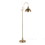 Emery 64" Contemporary Metal Floor Lamp in Gold Metal from Grandview Gallery by LumiSource B202P223980