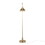 Emery 64" Contemporary Metal Floor Lamp in Gold Metal from Grandview Gallery by LumiSource B202P223980