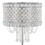 Droplets 60" Contemporary Metal Floor Lamp in Polished Chrome and Clear K9 Crystal Accents from Grandview Gallery by LumiSource B202P223981