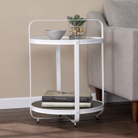 Vimmerly Glass-Top End Table B20479076