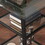 Avery Metal/Glass Sawhorse/A-Frame Writing Desk - Black B20479323