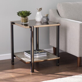 Thornsett End Table w/ Mirrored Top B20479654