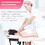 Massage Table Portable Massage Bed Lash Bed with Carrying Case SPA Table Height Adjustable, Salon Bed Face Cradle Bed B205P203810