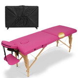 Massage Table Portable Massage Bed Lash Bed with Carrying Case SPA Table Height Adjustable, Salon Bed Face Cradle Bed B205P203814