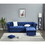 Reversible Sectional Sofa 4 Seater Oversized Convertible L Shaped Couch Velvet Sofa couch B205S00004