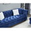 Reversible Sectional Sofa 4 Seater Oversized Convertible L Shaped Couch Velvet Sofa couch B205S00004