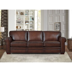 Brookfield Top Grain Leather Sofa Couch B2705P211767