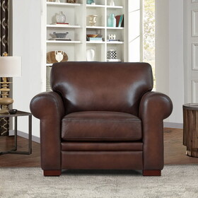 Brookfield Top Grain Leather Chair B2705P211771