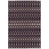 Contemporary, Transitional, Geometric, Textured, High-Low Cut & Loop 2' x 3' Rectangle Throw Rug B2708P212937