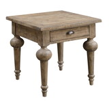 Wallace & Bay Ludin Taupe Square End Table B2709P212411