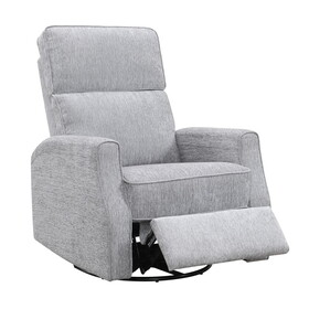 Wallace & Bay Tavor Gray Swivel Gliding Recliner B2709P212440