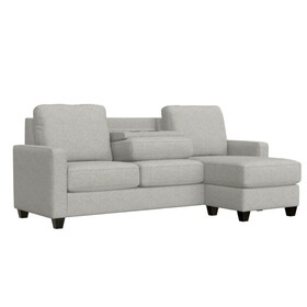 Wallace & Bay Drason Gray Reconfigurable Sectional B2709P212480