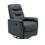 Wallace & Bay Korka Gray Swivel Gliding Recliner B2709P212501