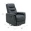 Wallace & Bay Korka Gray Swivel Gliding Recliner B2709P212501