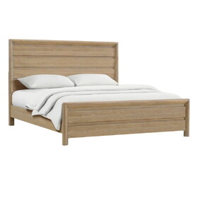 Tan Queen Panel Bed B2709S00006