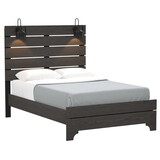 Wallace & Bay Junipe Brown Full Bed with Lights B2709S00025