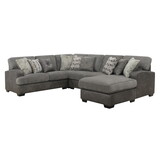 Wallace & Bay Grennburg Gray Modular 4 Piece Sectional B2709S00035