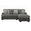 Wallace & Bay Grennburg Gray 2 Piece Right Side Facing Sectional B2709S00037