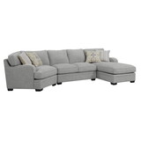 Wallace & Bay Berza Gray Right Side Facing Chaise Sectional B2709S00038