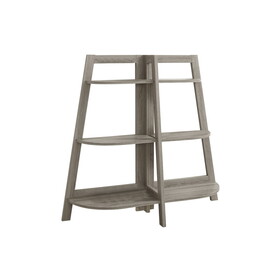 Bookshelf, Bookcase, Etagere, 3 Tier, 48"h, Office, Bedroom, Brown Laminate, Contemporary, Modern B2710P219033